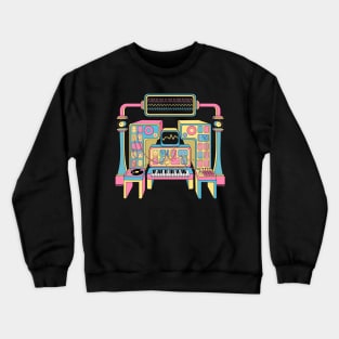 Modular Synthesizer Electronic Musician Crewneck Sweatshirt